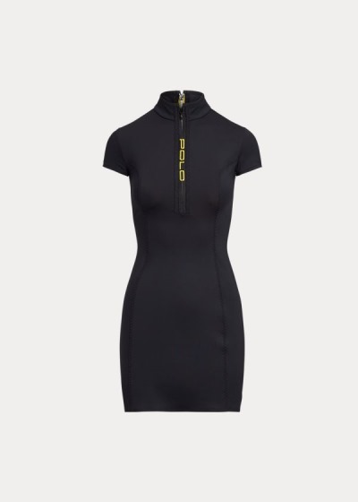 Women's Polo Ralph Lauren Stretch Quarter-Zip Dresses | 203596NOT